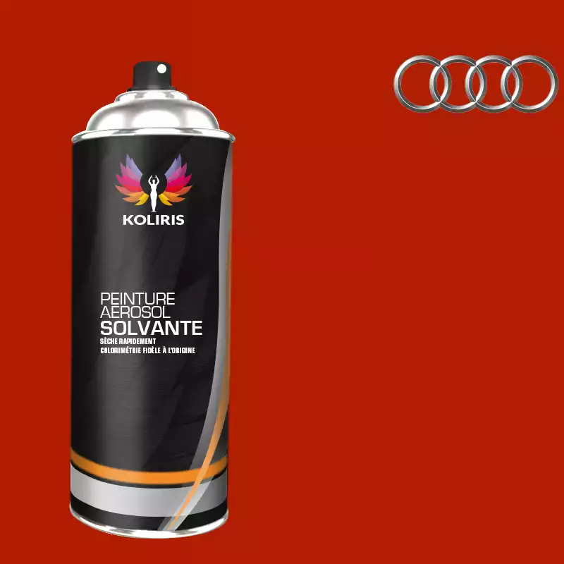 Bombe de peinture voiture solvant Audi 400ml