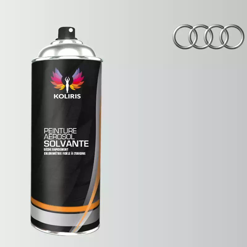 Bombe de peinture voiture solvant Audi 400ml