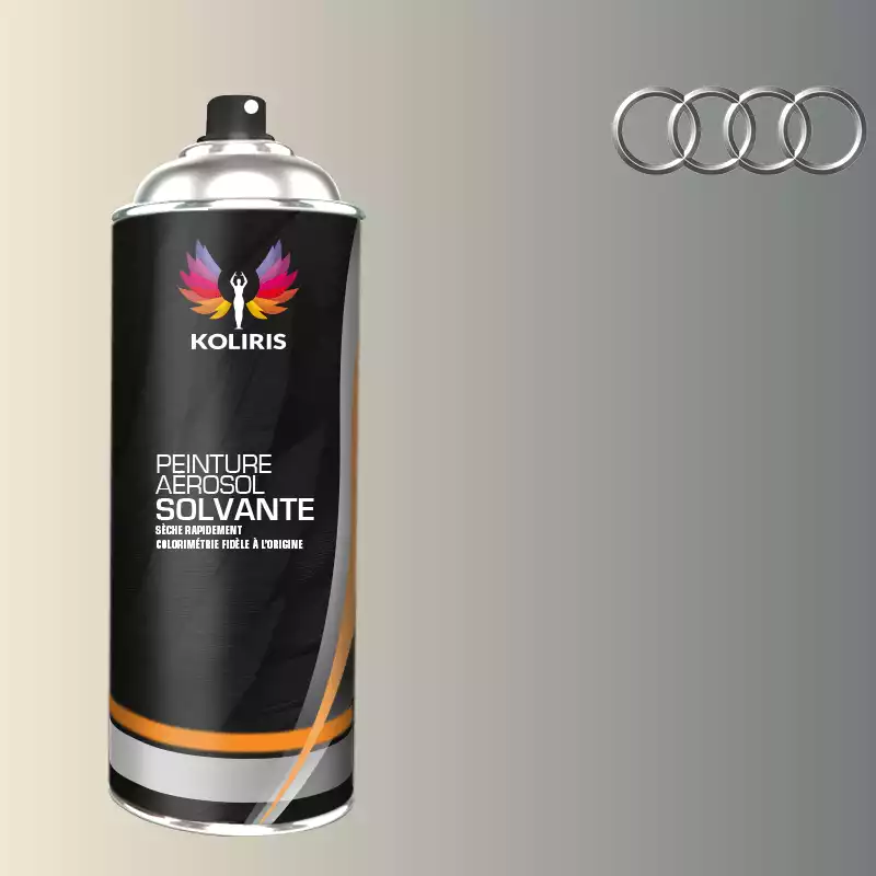 Bombe de peinture voiture solvant Audi 400ml