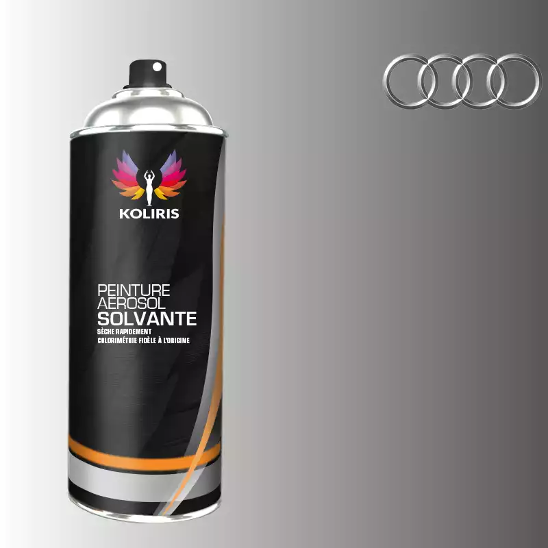 Bombe de peinture voiture solvant Audi 400ml