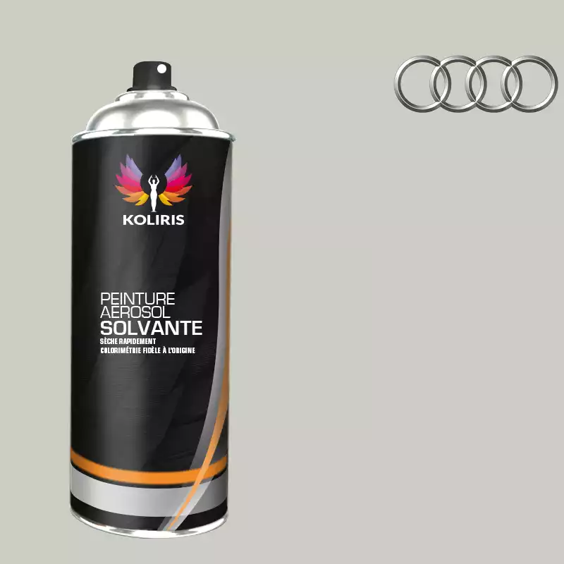 Bombe de peinture voiture solvant Audi 400ml