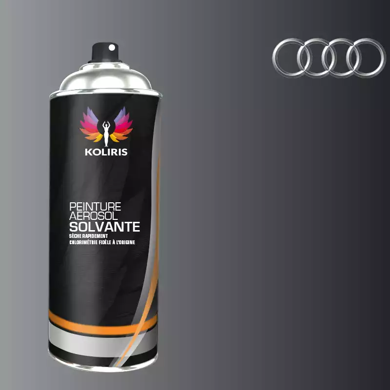 Bombe de peinture voiture solvant Audi 400ml