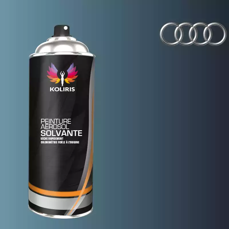 Bombe de peinture voiture solvant Audi 400ml