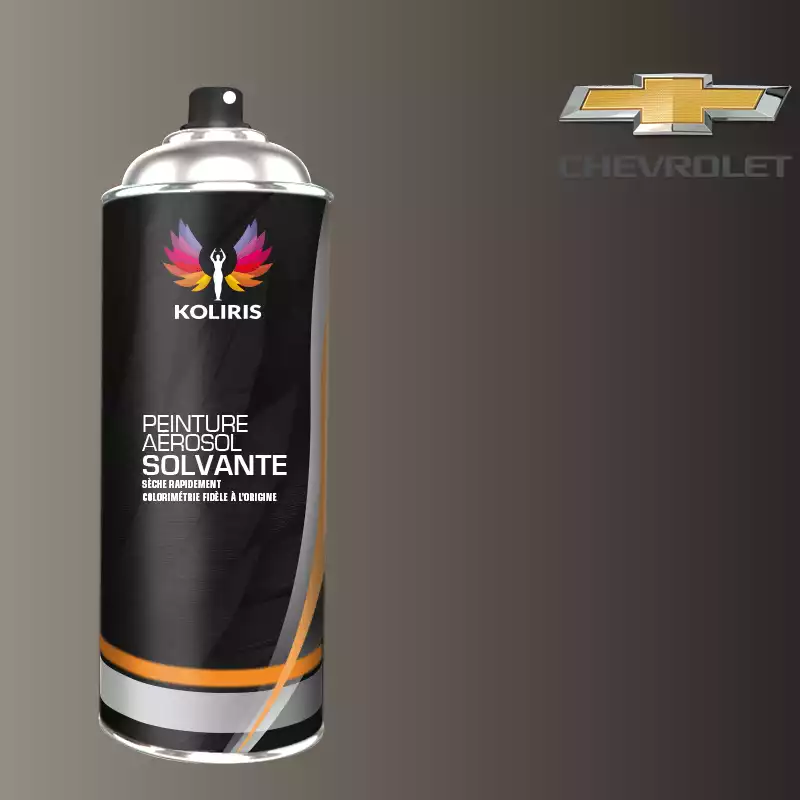 Bombe de peinture voiture solvant Chevrolet 400ml