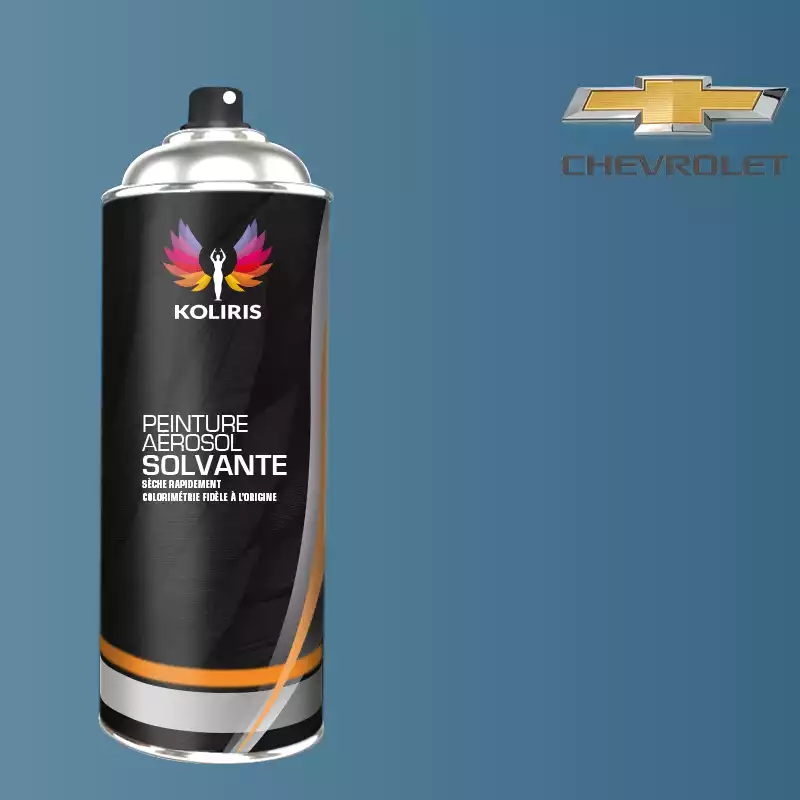 Bombe de peinture voiture solvant Chevrolet 400ml