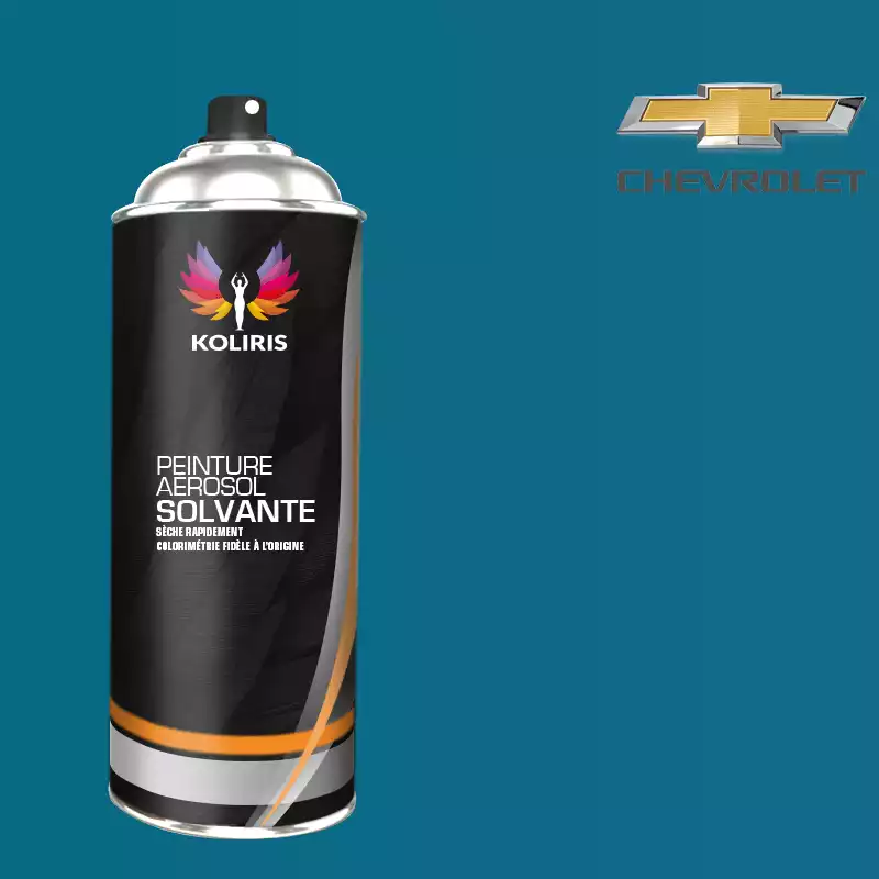 Bombe de peinture voiture solvant Chevrolet 400ml