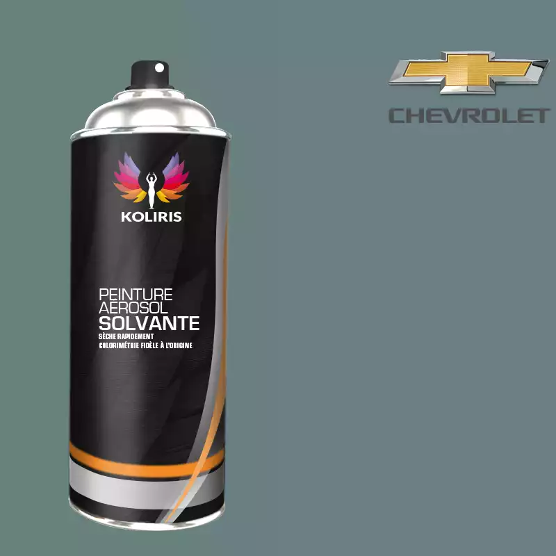 Bombe de peinture voiture solvant Chevrolet 400ml