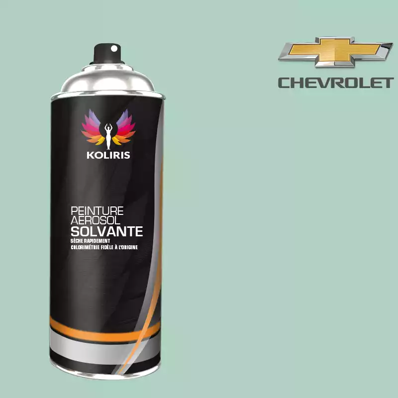 Bombe de peinture voiture solvant Chevrolet 400ml