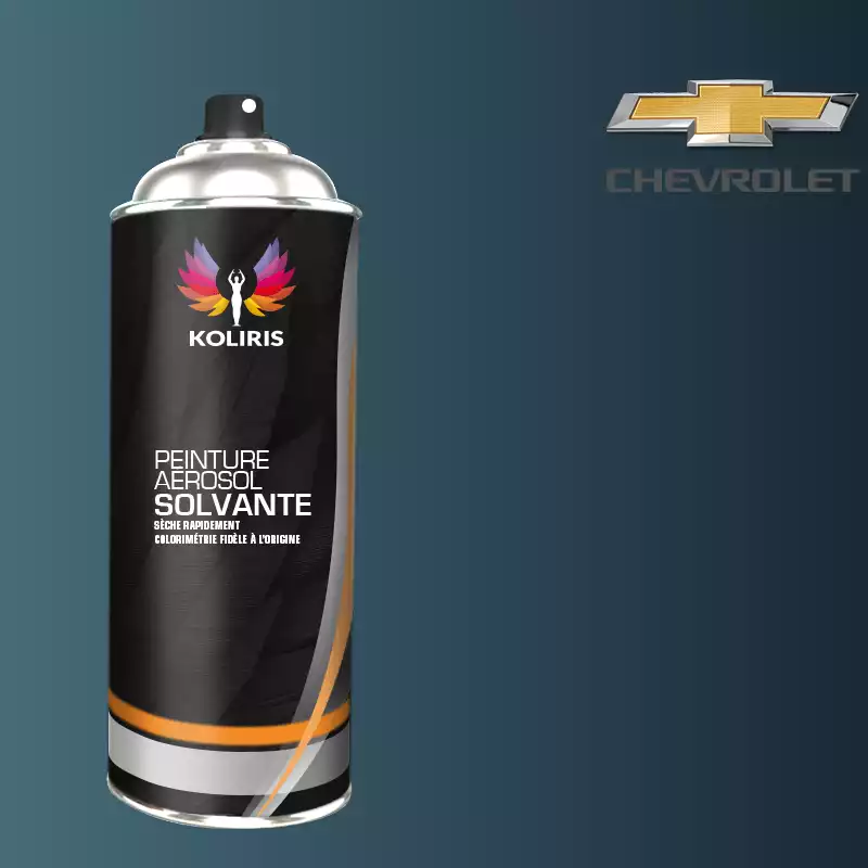 Bombe de peinture voiture solvant Chevrolet 400ml