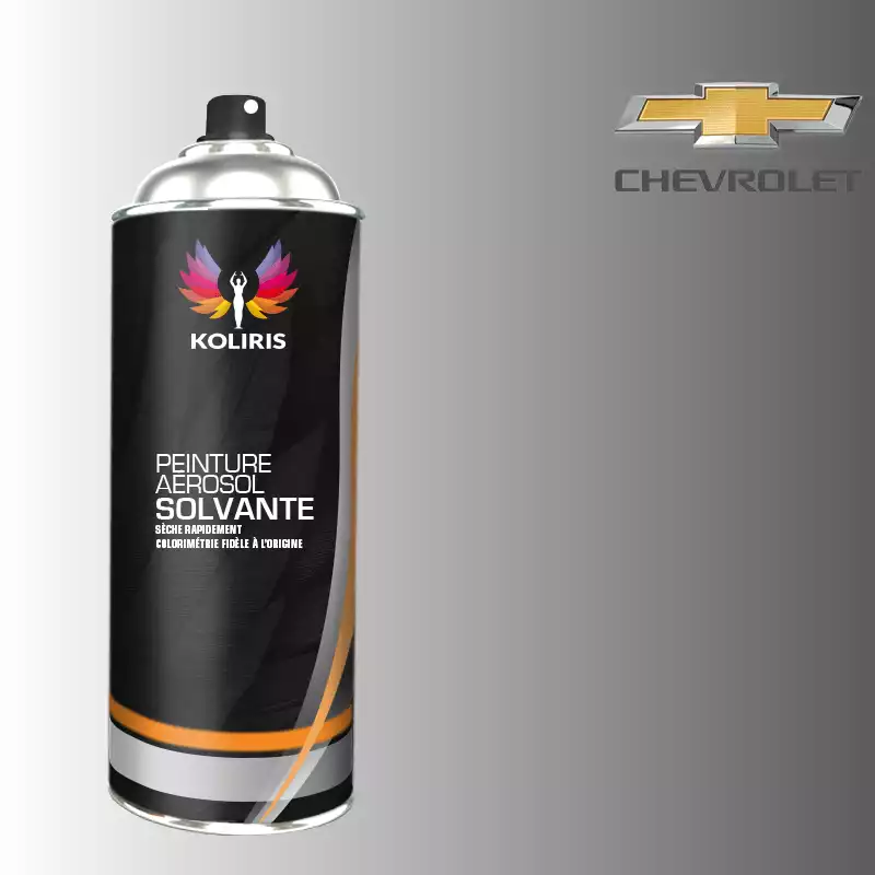 Bombe de peinture voiture solvant Chevrolet 400ml