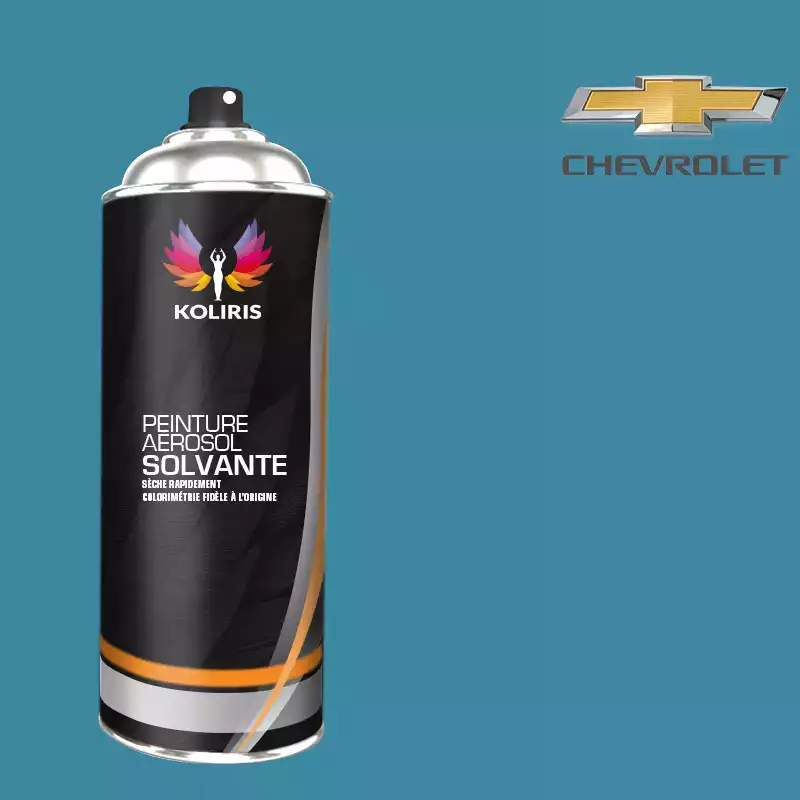 Bombe de peinture voiture solvant Chevrolet 400ml