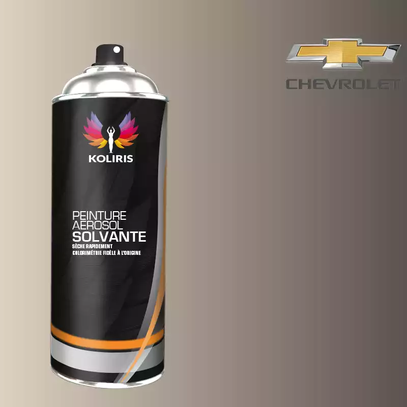 Bombe de peinture voiture solvant Chevrolet 400ml