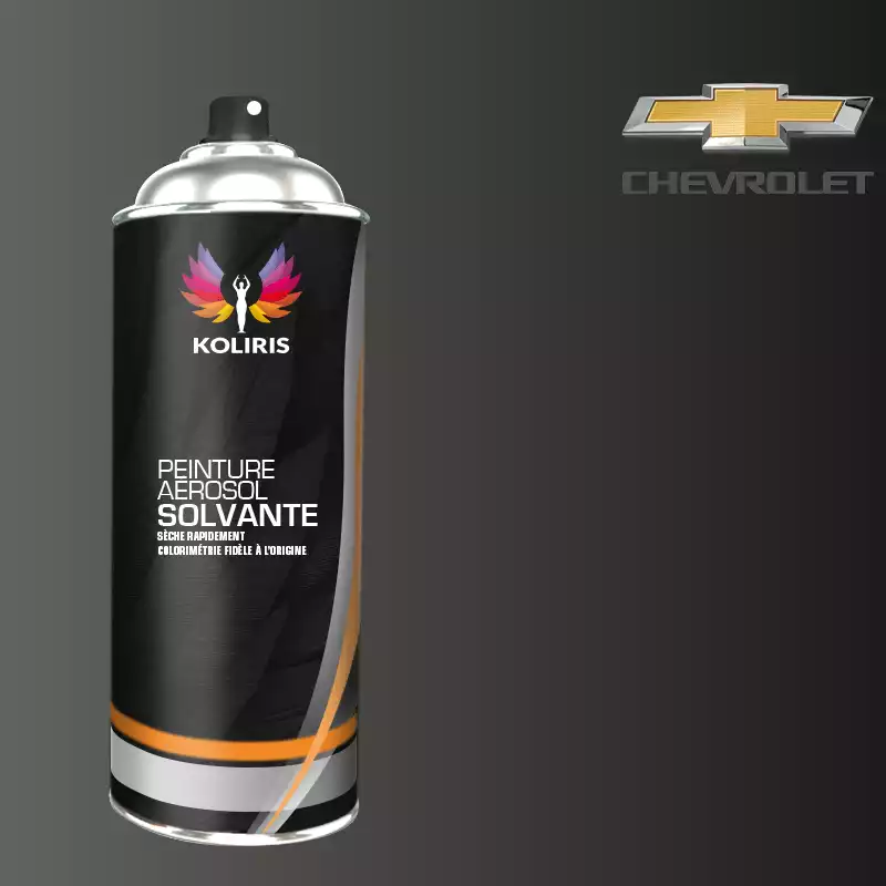 Bombe de peinture voiture solvant Chevrolet 400ml