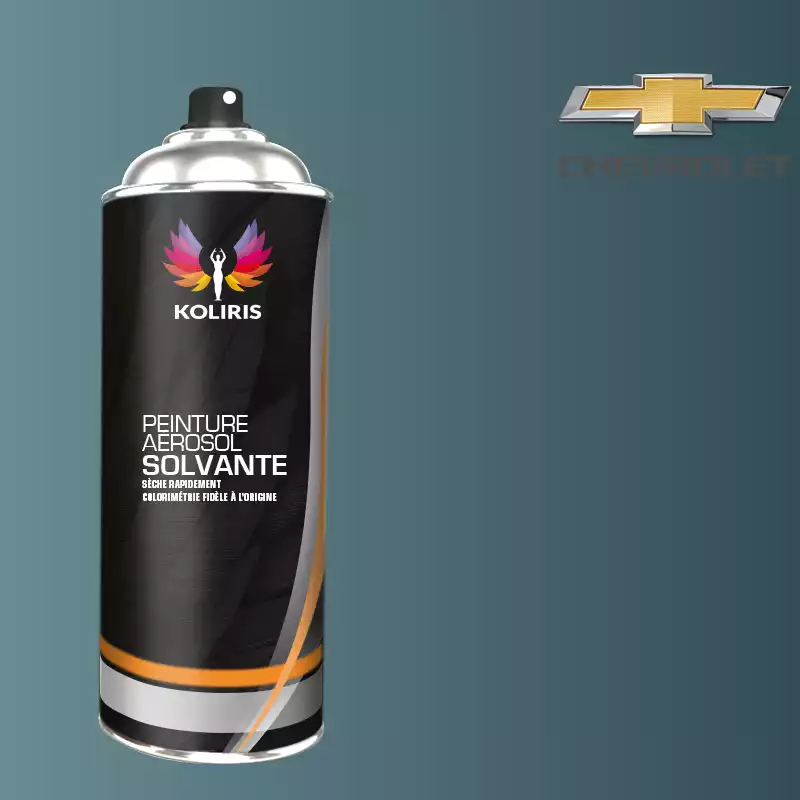 Bombe de peinture voiture solvant Chevrolet 400ml