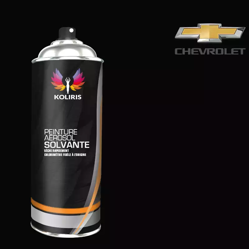 Bombe de peinture voiture solvant Chevrolet 400ml