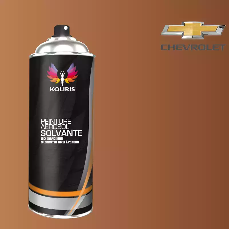 Bombe de peinture voiture solvant Chevrolet 400ml