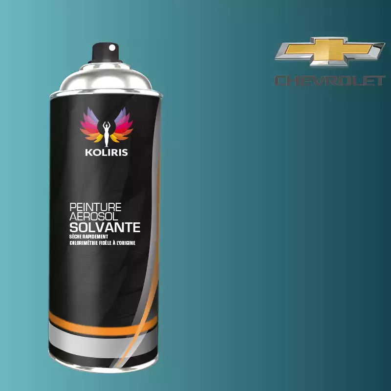 Bombe de peinture voiture solvant Chevrolet 400ml