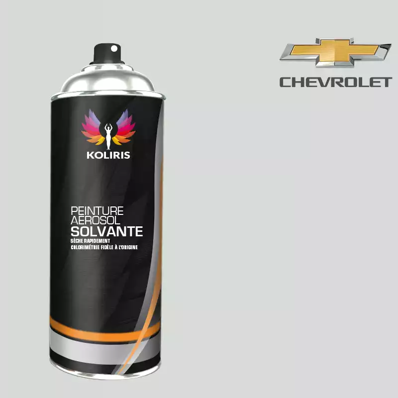 Bombe de peinture voiture solvant Chevrolet 400ml