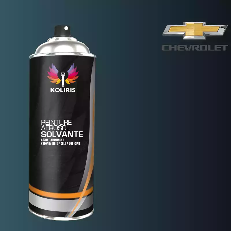 Bombe de peinture voiture solvant Chevrolet 400ml