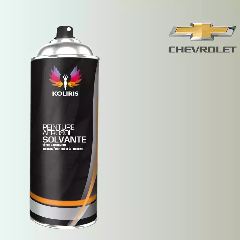 Bombe de peinture voiture solvant Chevrolet 400ml