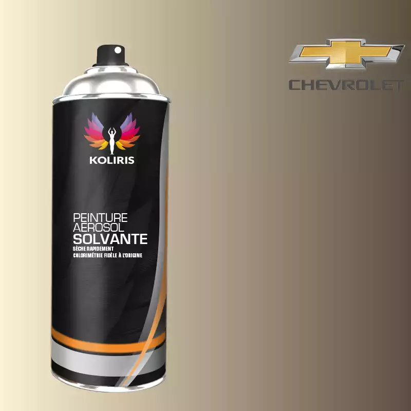 Bombe de peinture voiture solvant Chevrolet 400ml