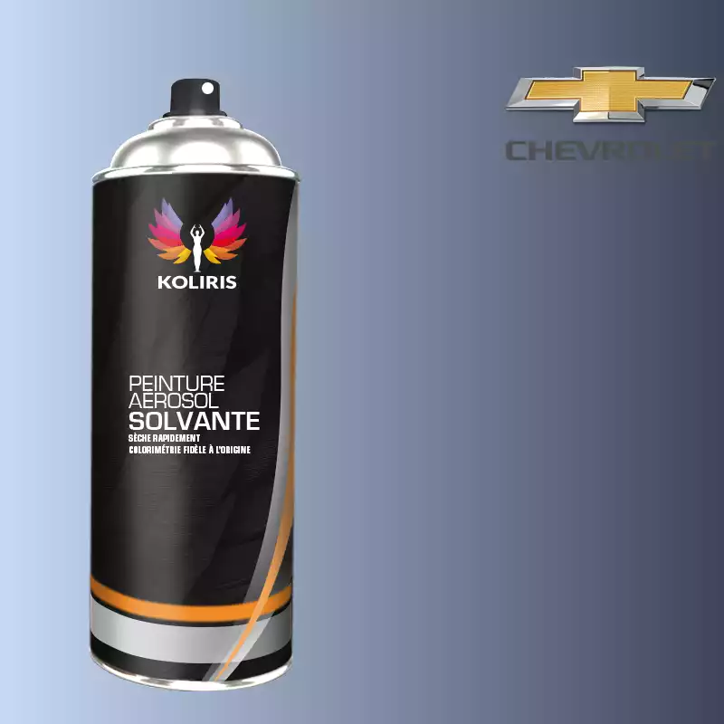 Bombe de peinture voiture solvant Chevrolet 400ml