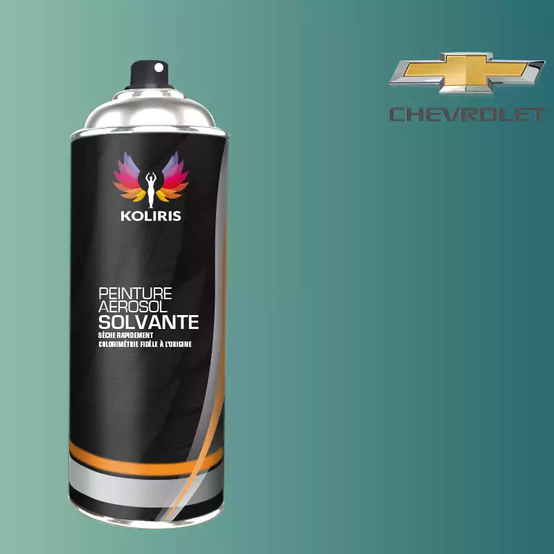 Bombe de peinture voiture solvant Chevrolet 400ml