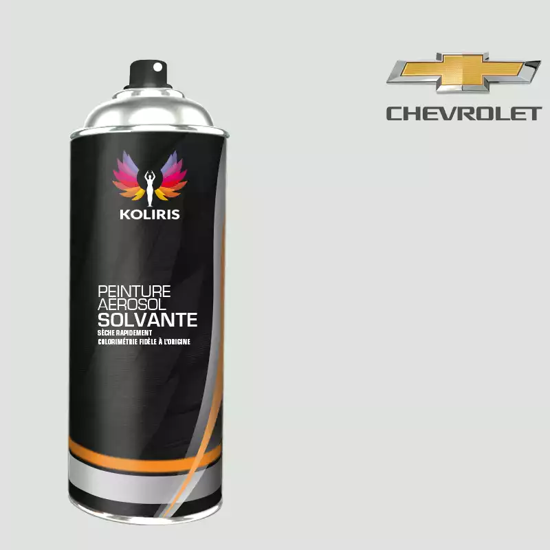 Bombe de peinture voiture solvant Chevrolet 400ml