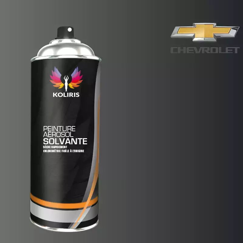 Bombe de peinture voiture solvant Chevrolet 400ml