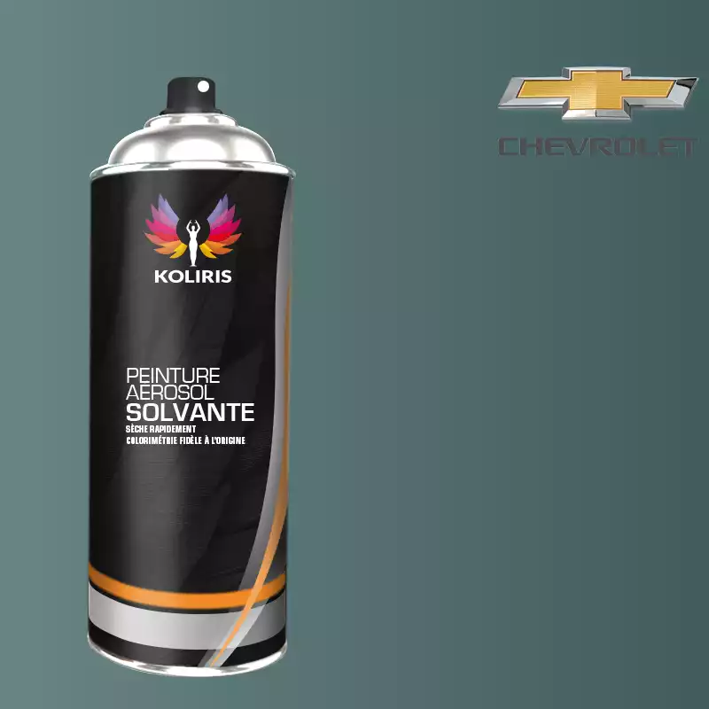 Bombe de peinture voiture solvant Chevrolet 400ml