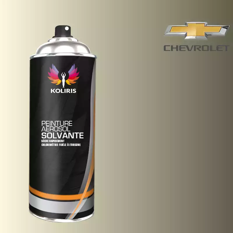 Bombe de peinture voiture solvant Chevrolet 400ml