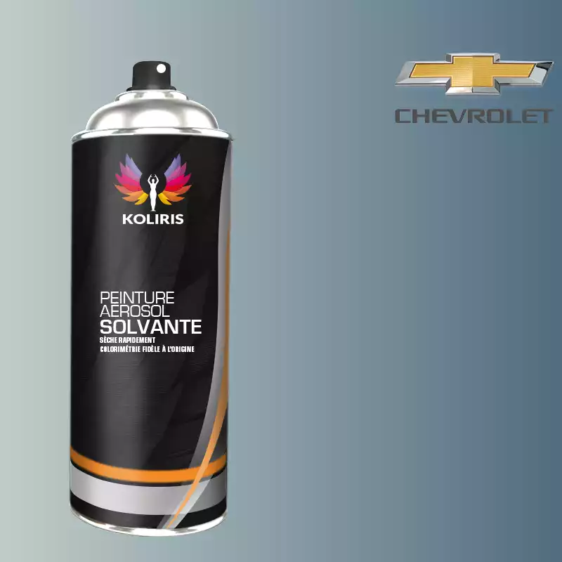 Bombe de peinture voiture solvant Chevrolet 400ml