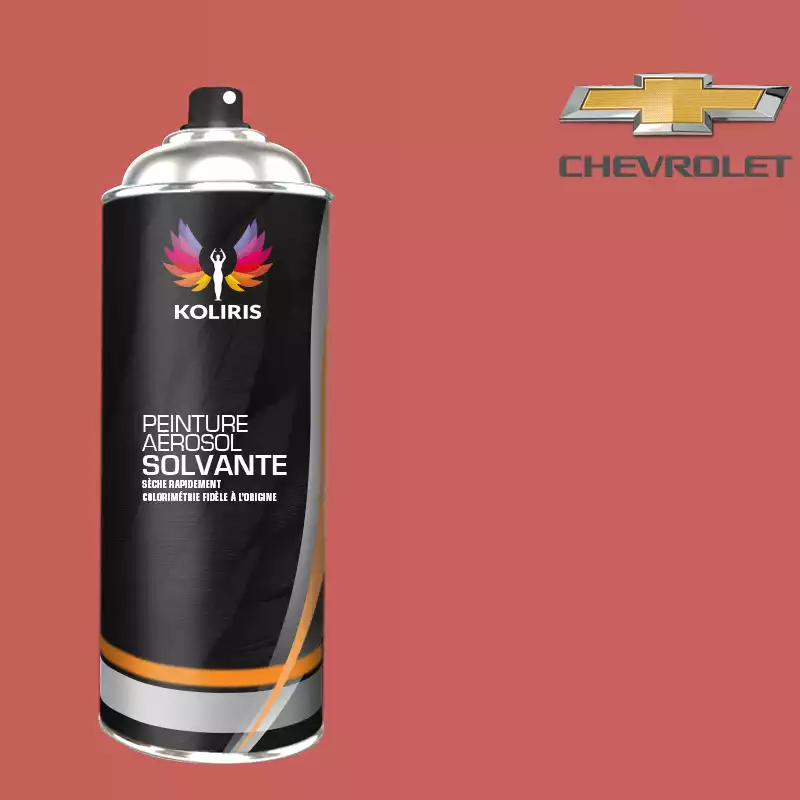 Bombe de peinture voiture solvant Chevrolet 400ml