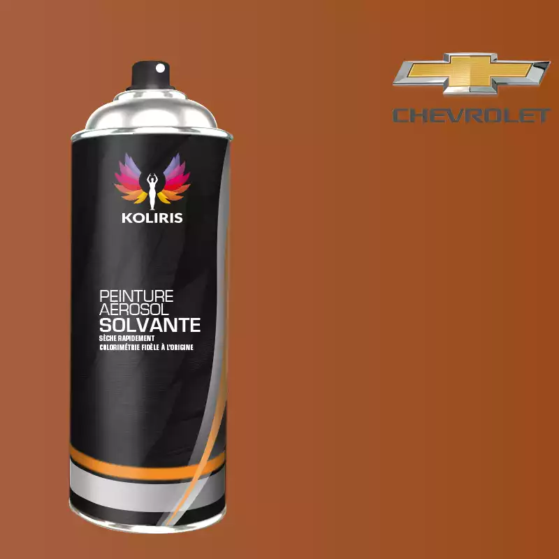 Bombe de peinture voiture solvant Chevrolet 400ml