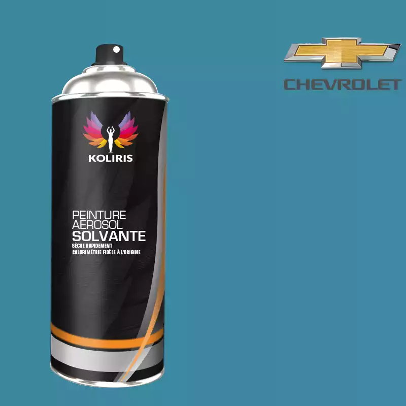 Bombe de peinture voiture solvant Chevrolet 400ml