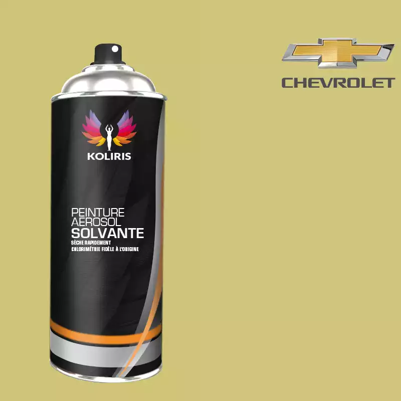 Bombe de peinture voiture solvant Chevrolet 400ml