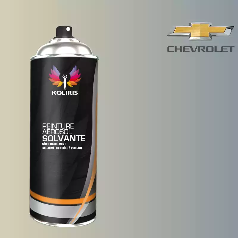 Bombe de peinture voiture solvant Chevrolet 400ml