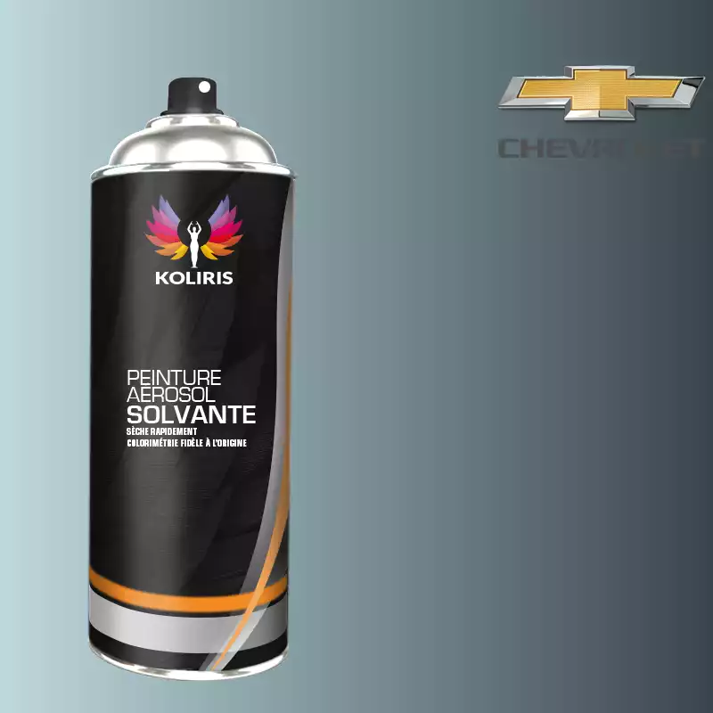 Bombe de peinture voiture solvant Chevrolet 400ml