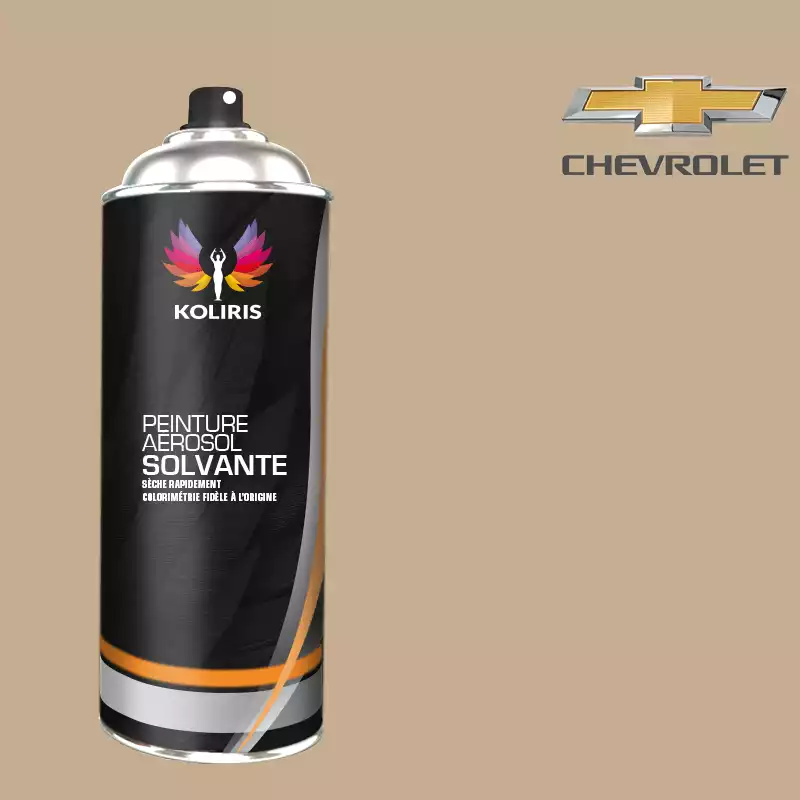 Bombe de peinture voiture solvant Chevrolet 400ml