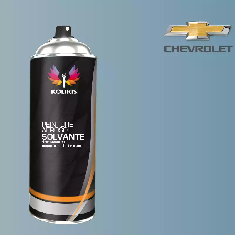 Bombe de peinture voiture solvant Chevrolet 400ml