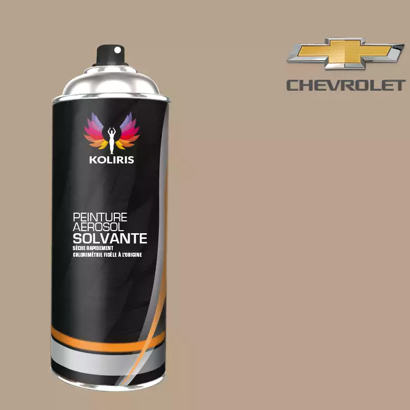 Bombe de peinture voiture solvant Chevrolet 400ml