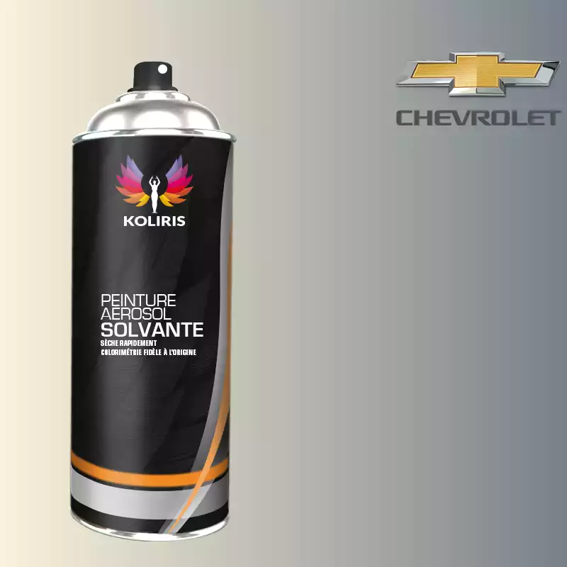 Bombe de peinture voiture solvant Chevrolet 400ml