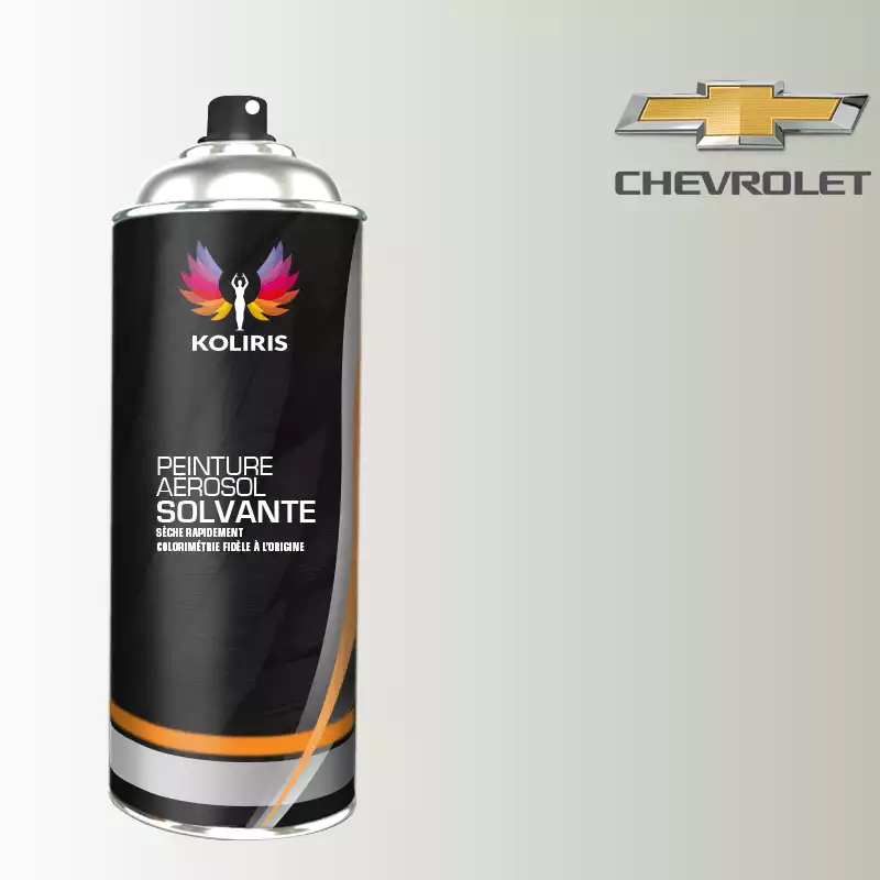 Bombe de peinture voiture solvant Chevrolet 400ml