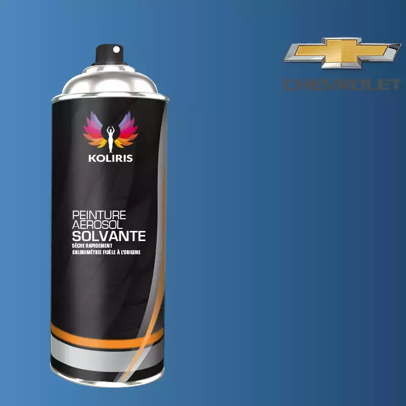 Bombe de peinture voiture solvant Chevrolet 400ml