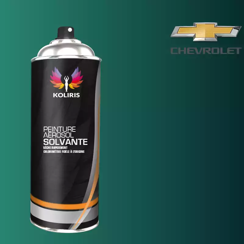 Bombe de peinture voiture solvant Chevrolet 400ml