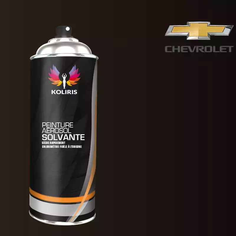 Bombe de peinture voiture solvant Chevrolet 400ml