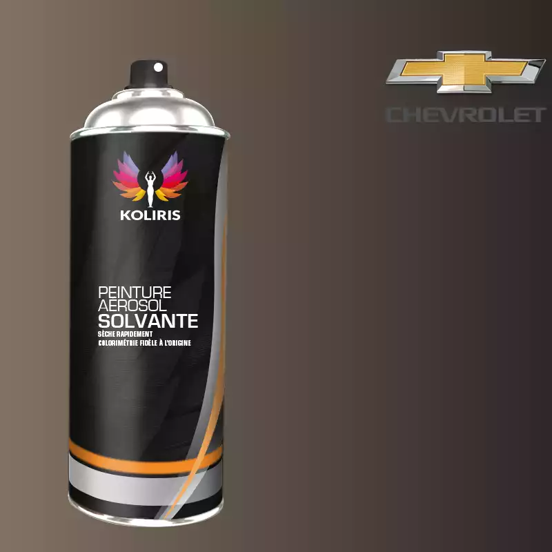 Bombe de peinture voiture solvant Chevrolet 400ml