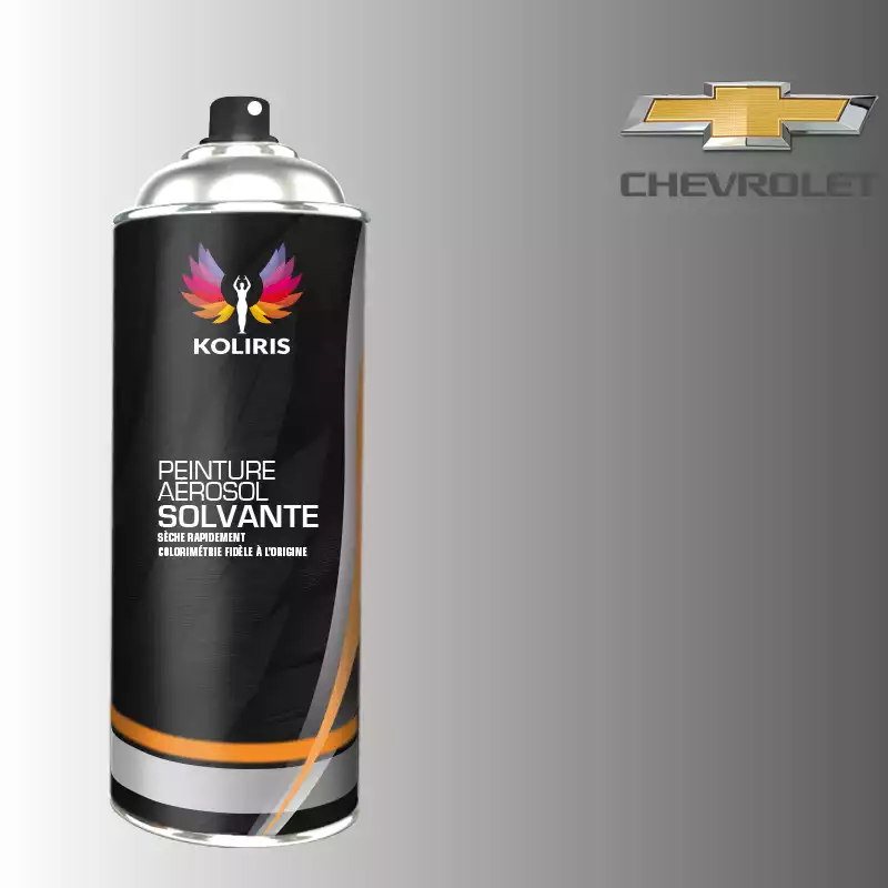 Bombe de peinture voiture solvant Chevrolet 400ml