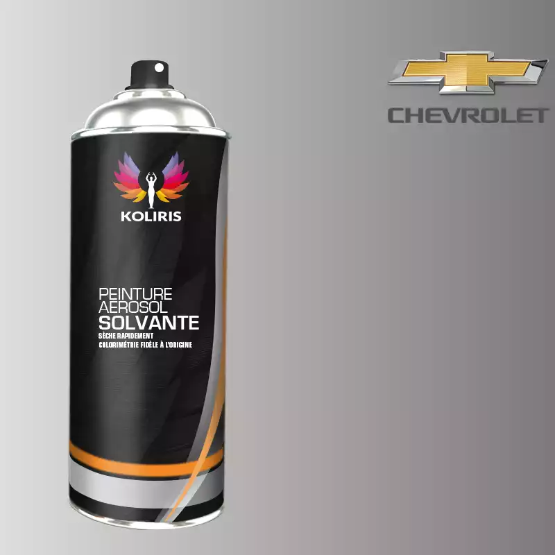 Bombe de peinture voiture solvant Chevrolet 400ml