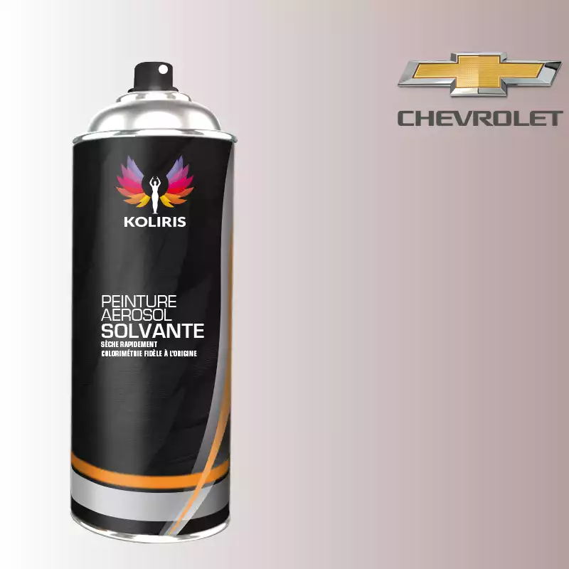 Bombe de peinture voiture solvant Chevrolet 400ml